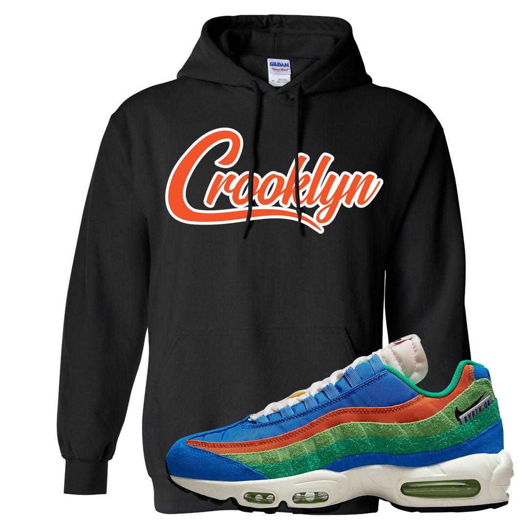 Light Blue Green AMRC 95s Hoodie | Crooklyn, Black