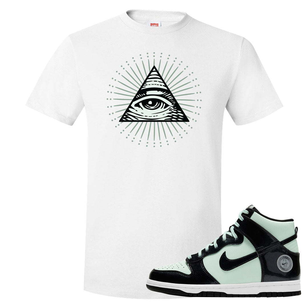 2022 All Star High Dunks T Shirt | All Seeing Eye, White