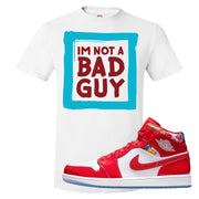 Barcelona Sweater Mid 1s T Shirt | I'm Not A Bad Guy, White