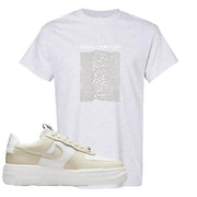 Pixel Cream White Force 1s T Shirt | Vibes Japan, Ash