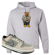 Rocky Earth Low Dunks Hoodie | Sweater Bear, Ash