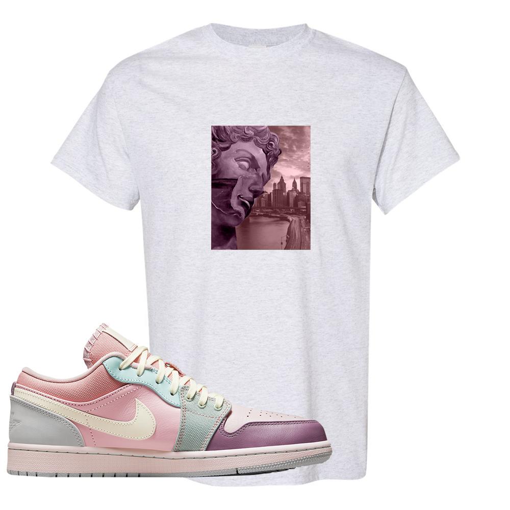 Air Jordan 1 Low Pastel T Shirt | Miguel, Ash