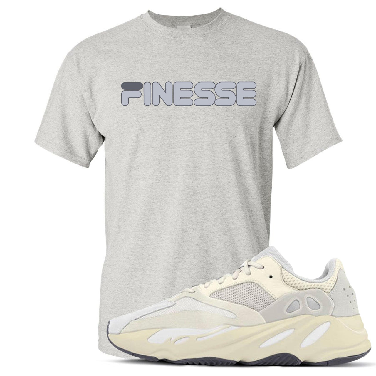 Analog 700s T Shirt | Finesse, Heathered Sports Gray