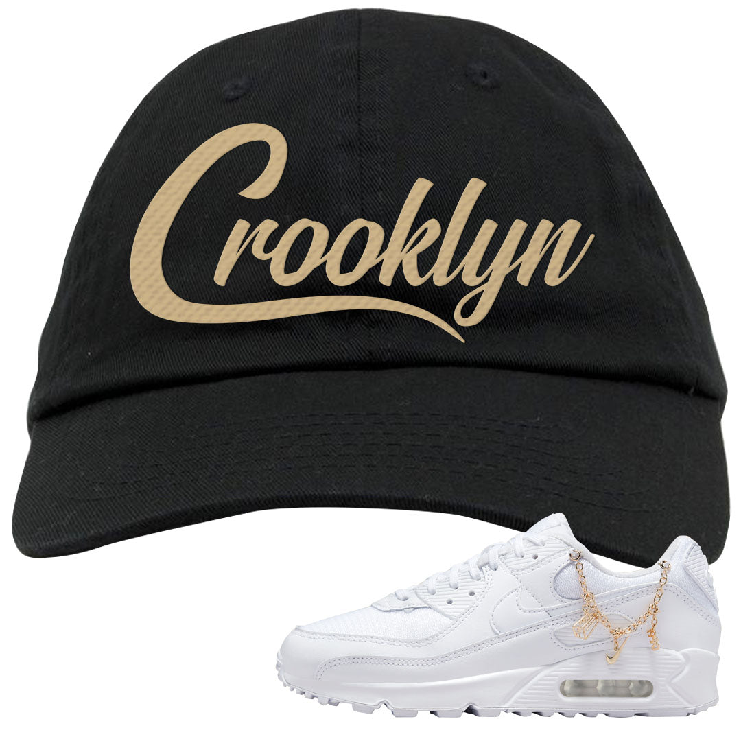 Charms 90s Dad Hat | Crooklyn, Black