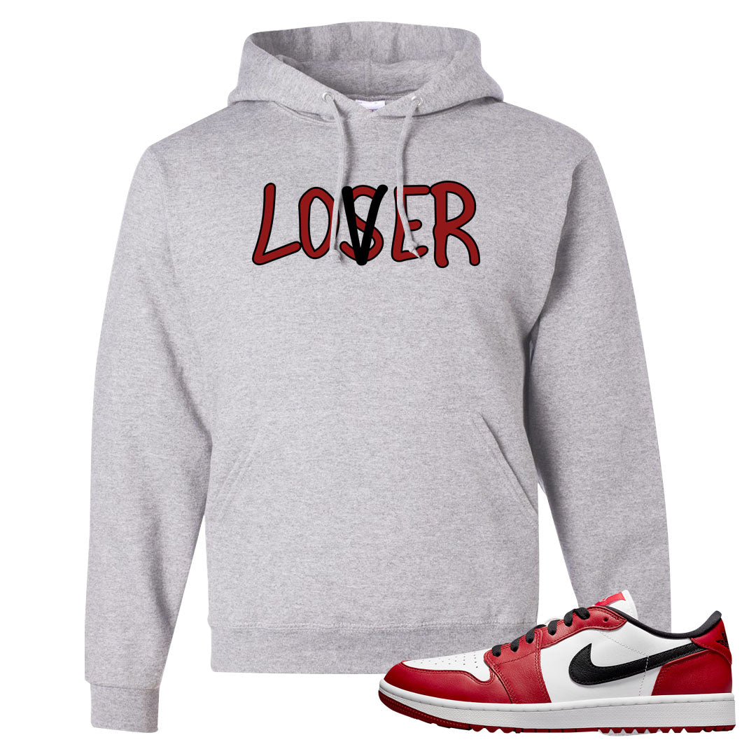 Chicago Golf Low 1s Hoodie | Lover, Ash