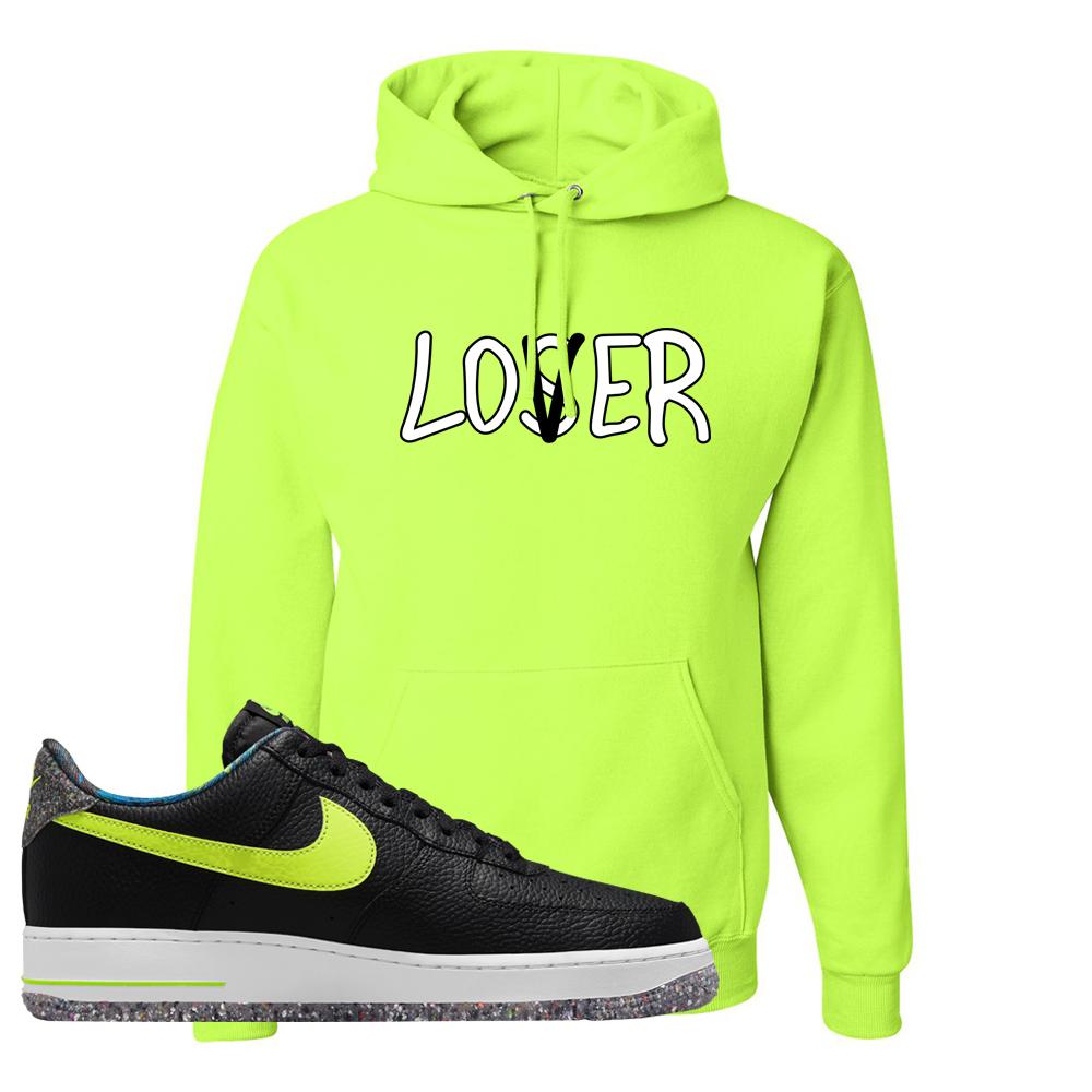 Air Force 1 Low Volt Grind Hoodie | Lover, Safety Green