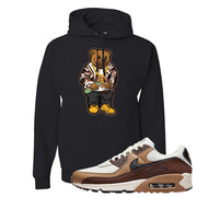 Air Max 90 Dark Driftwood Hoodie | Sweater Bear, Black