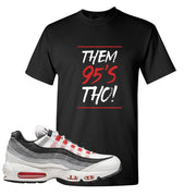 Comet 95s T Shirt | Them 95's Tho, Black