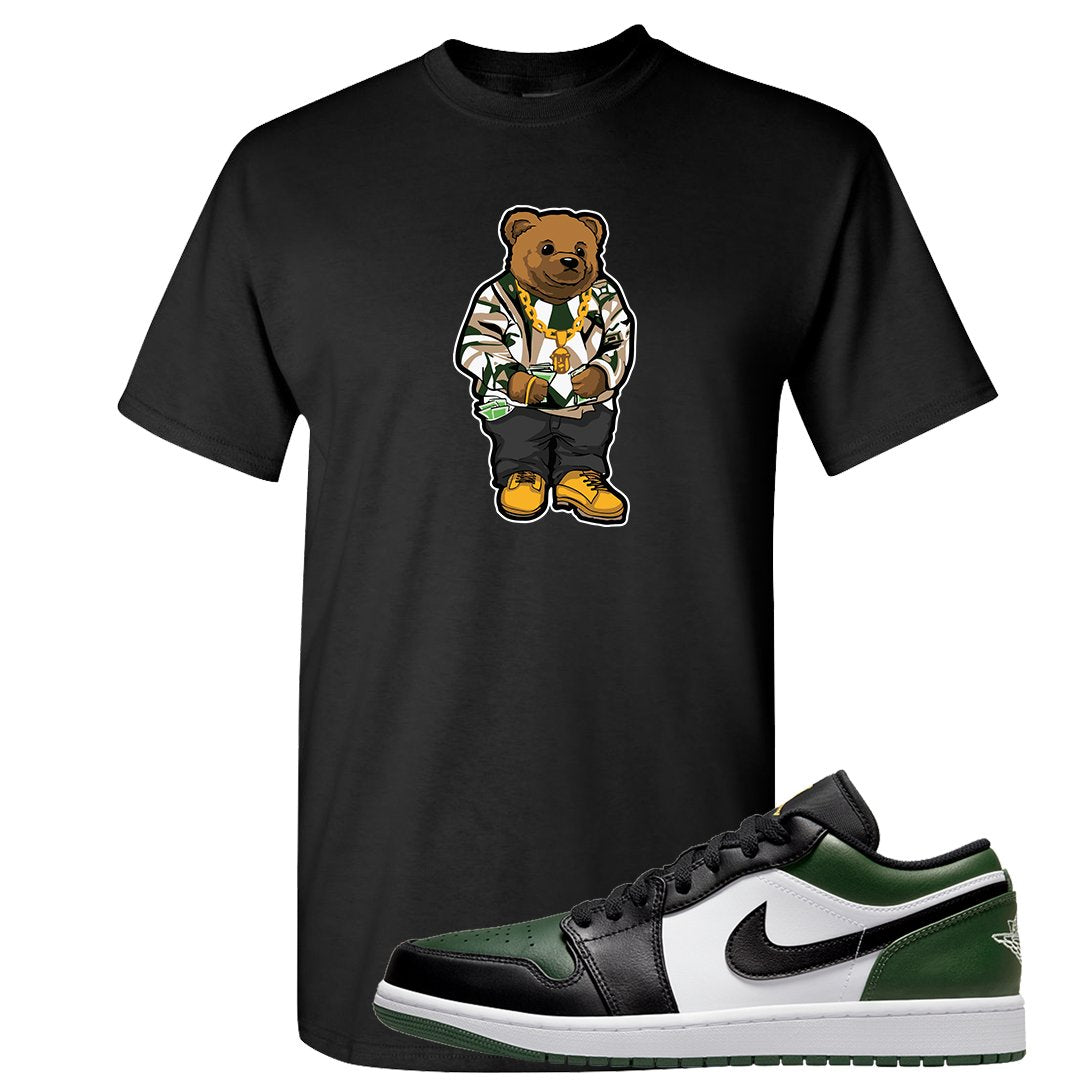 Green Toe Low 1s T Shirt | Sweater Bear, Black