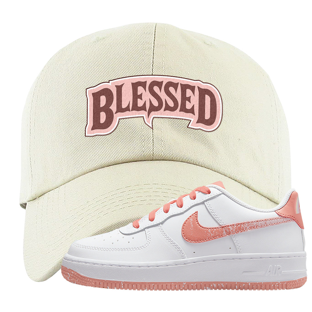 Neo Vintage Low AF1s Dad Hat | Blessed Arch, White