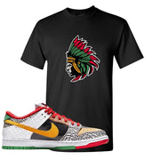 SB Dunk Low What The Paul T Shirt | Indian Chief, Black