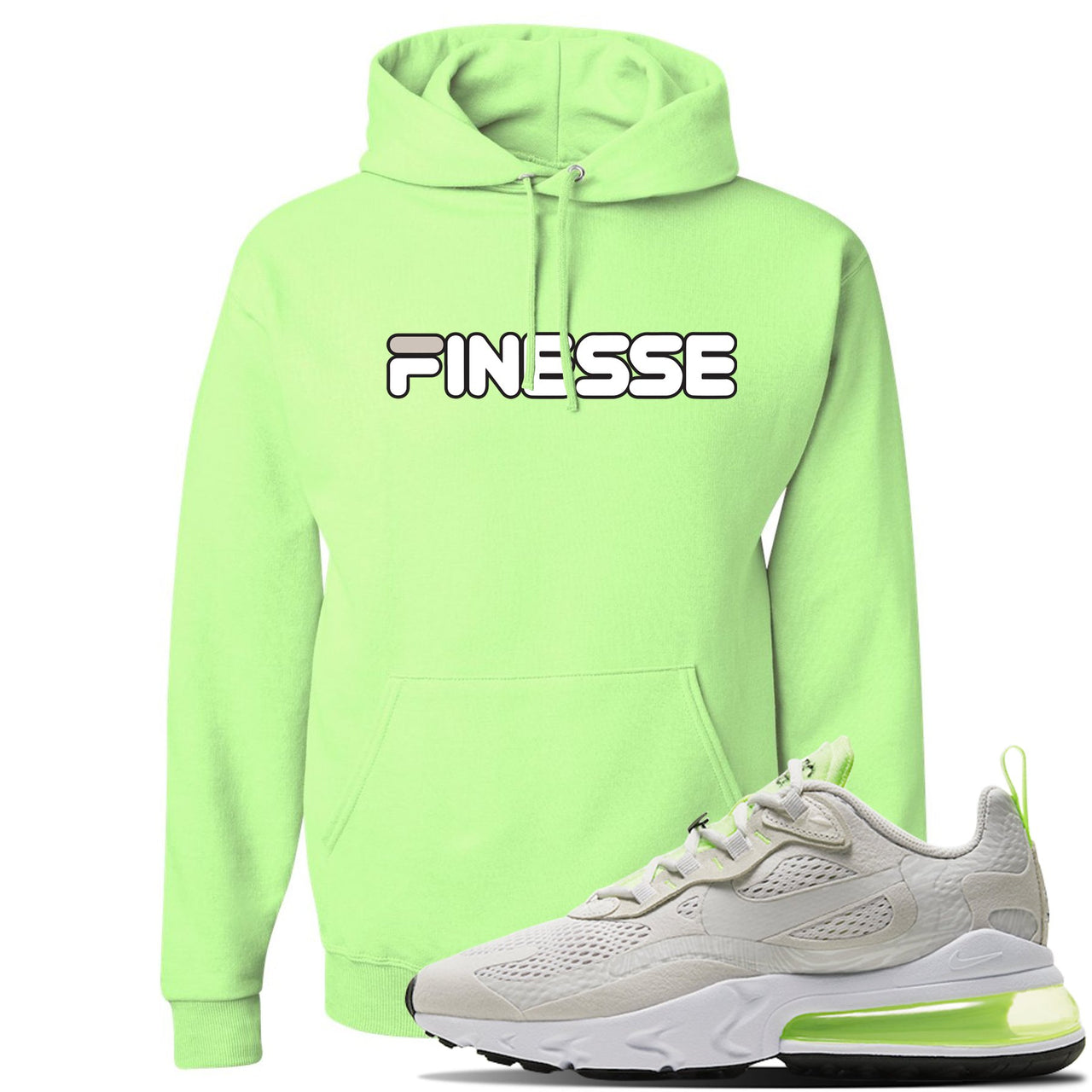 Ghost Green React 270s Hoodie | Finesse, Neon Green