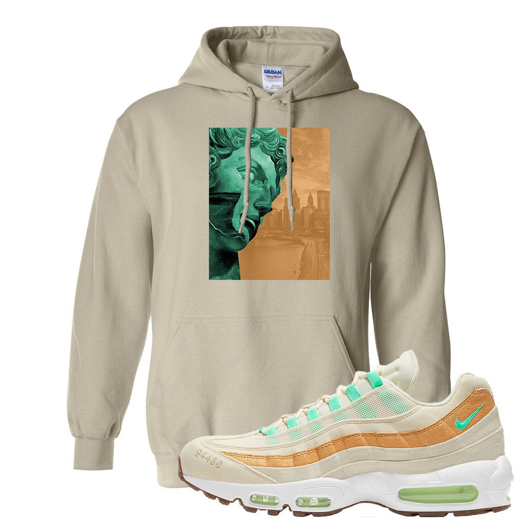 Happy Pineapple 95s Hoodie | Miguel, Sand