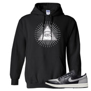 Shadow Golf Low 1s Hoodie | All Seeing Eye, Black