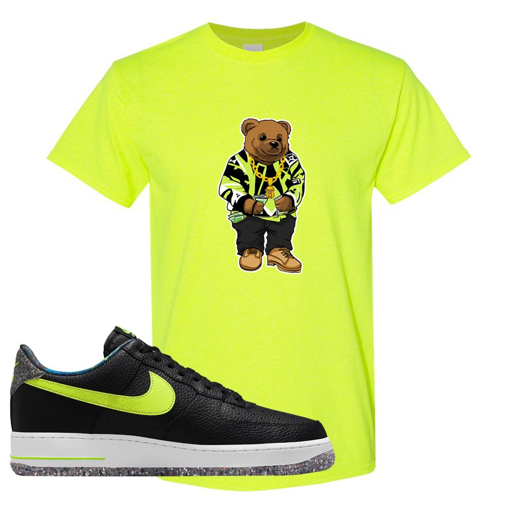 Air Force 1 Low Volt Grind T Shirt | Sweater Bear, Safety Green