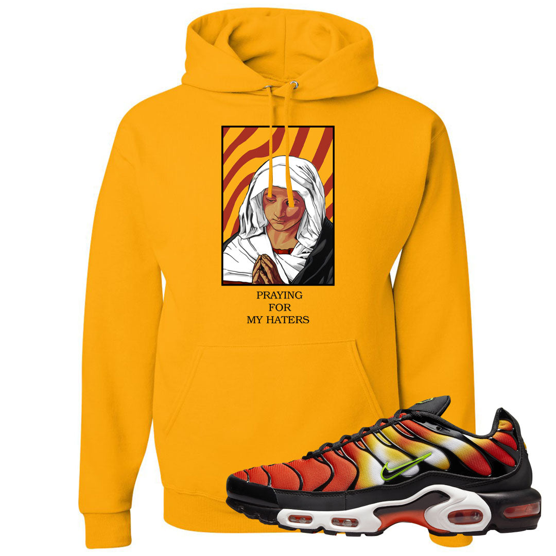Sunset Gradient Pluses Hoodie | God Told Me, Gold