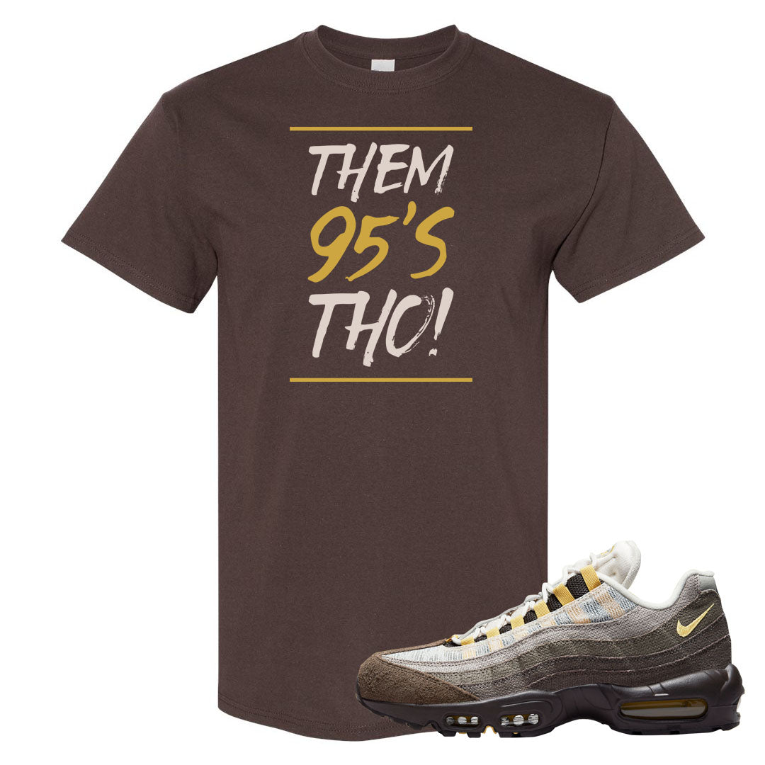 Ironstone Hemp 95s T Shirt | Them 95's Tho, Chocolate