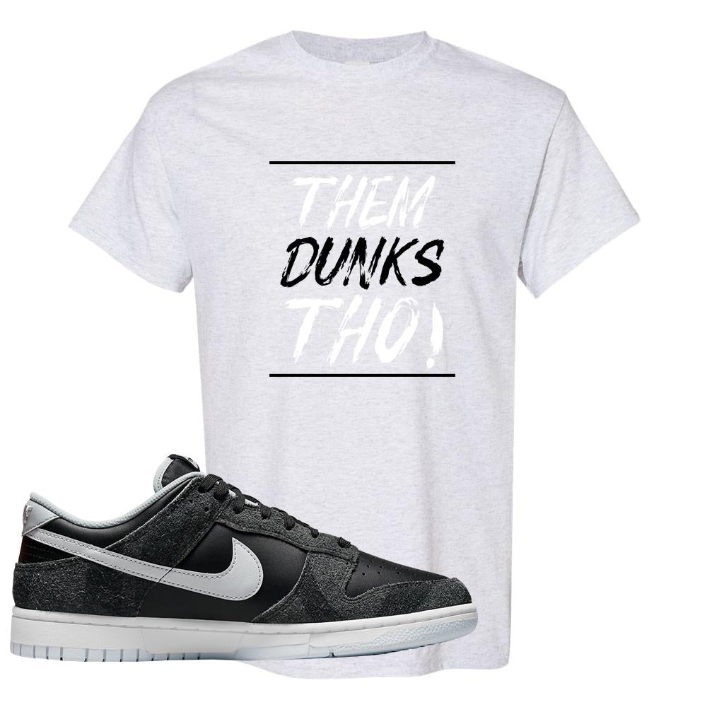 Zebra Low Dunks T Shirt | Them Dunks Tho, Ash