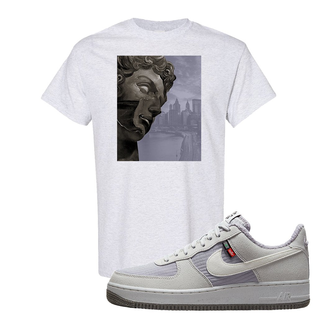 Toasty Low 1s T Shirt | Miguel, Ash