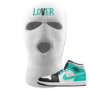 Air Jordan 1 Mid Tropical Twist Ski Mask | Lover, White