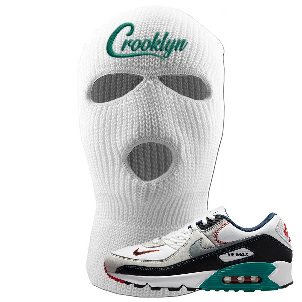 Air Max 90 Backward Cap Ski Mask | Crooklyn, White