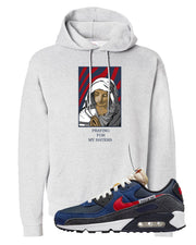 AMRC 90s Hoodie | God Told Me, Ash