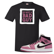 Berry Black White Mid 1s T Shirt | I'm Not A Bad Guy, Black