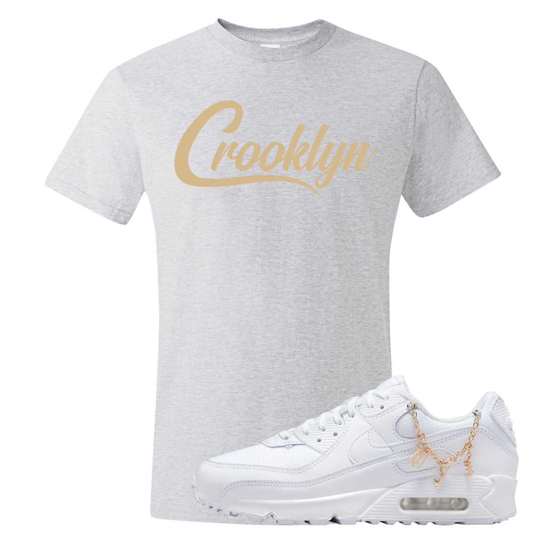 Charms 90s T Shirt | Crooklyn, Ash