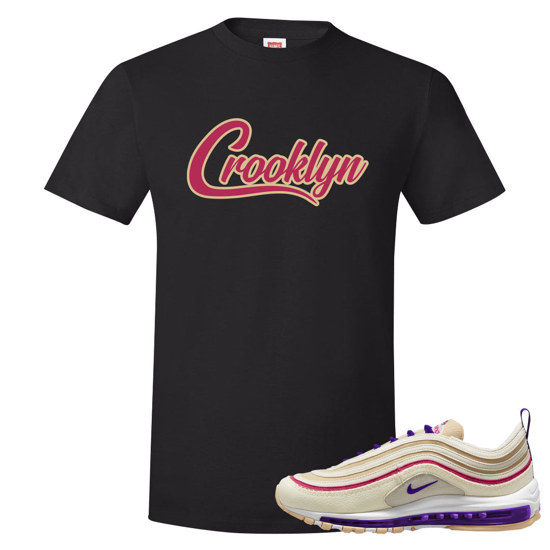 Sprung Sail 97s T Shirt | Crooklyn, Black