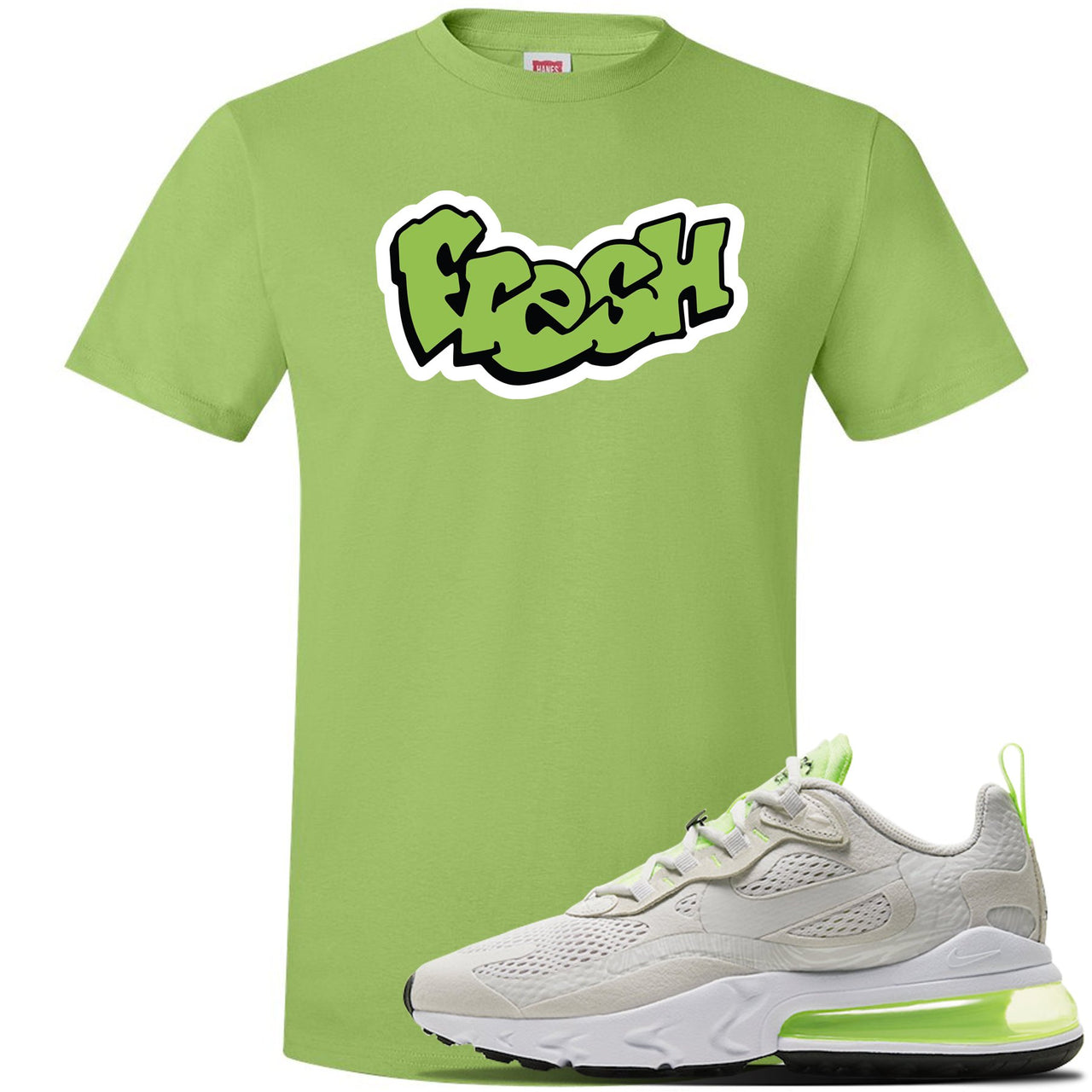Ghost Green React 270s T Shirt | Fresh, Lime Green