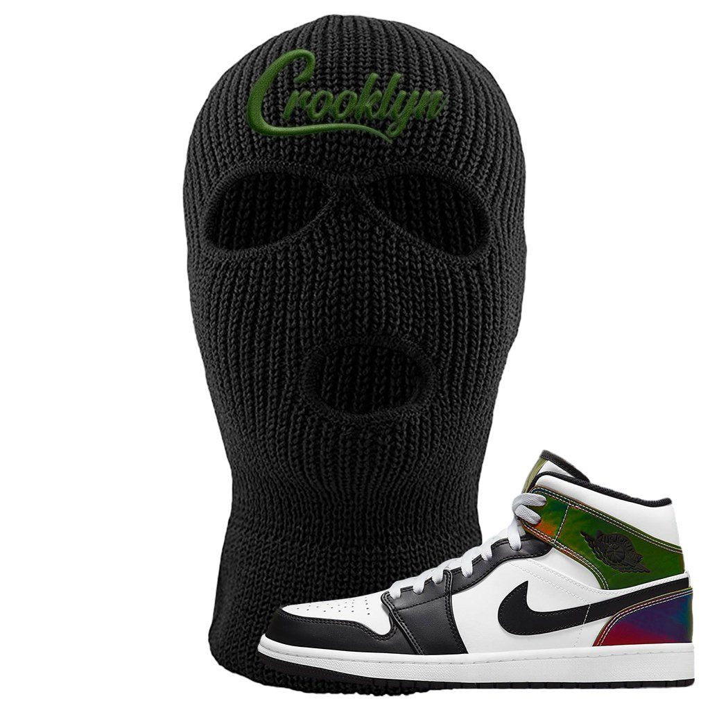 Color Change Mid 1s Ski Mask | Crooklyn, Black