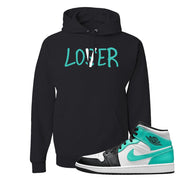 Air Jordan 1 Mid Tropical Twist Hoodie | Lover, Black