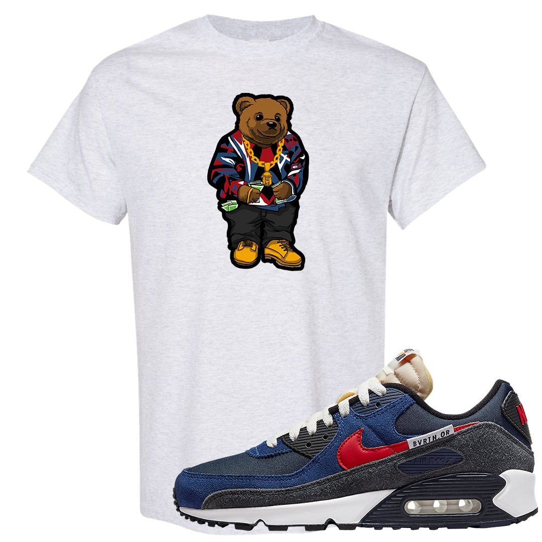 AMRC 90s T Shirt | Sweater Bear, Ash