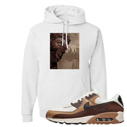 Air Max 90 Dark Driftwood Hoodie | Miguel, White