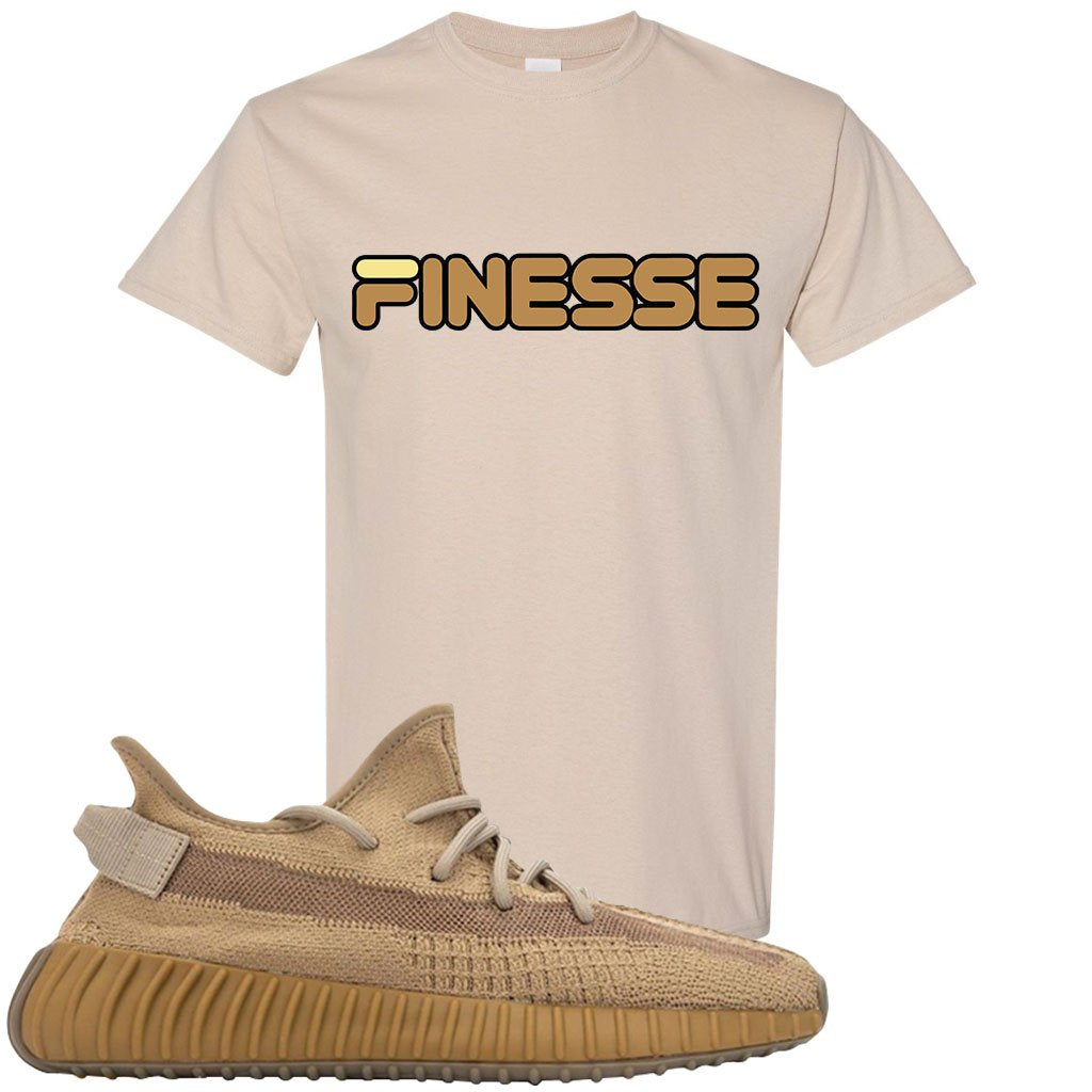 Earth v2 350s T-Shirt | Finesse, Sandstone