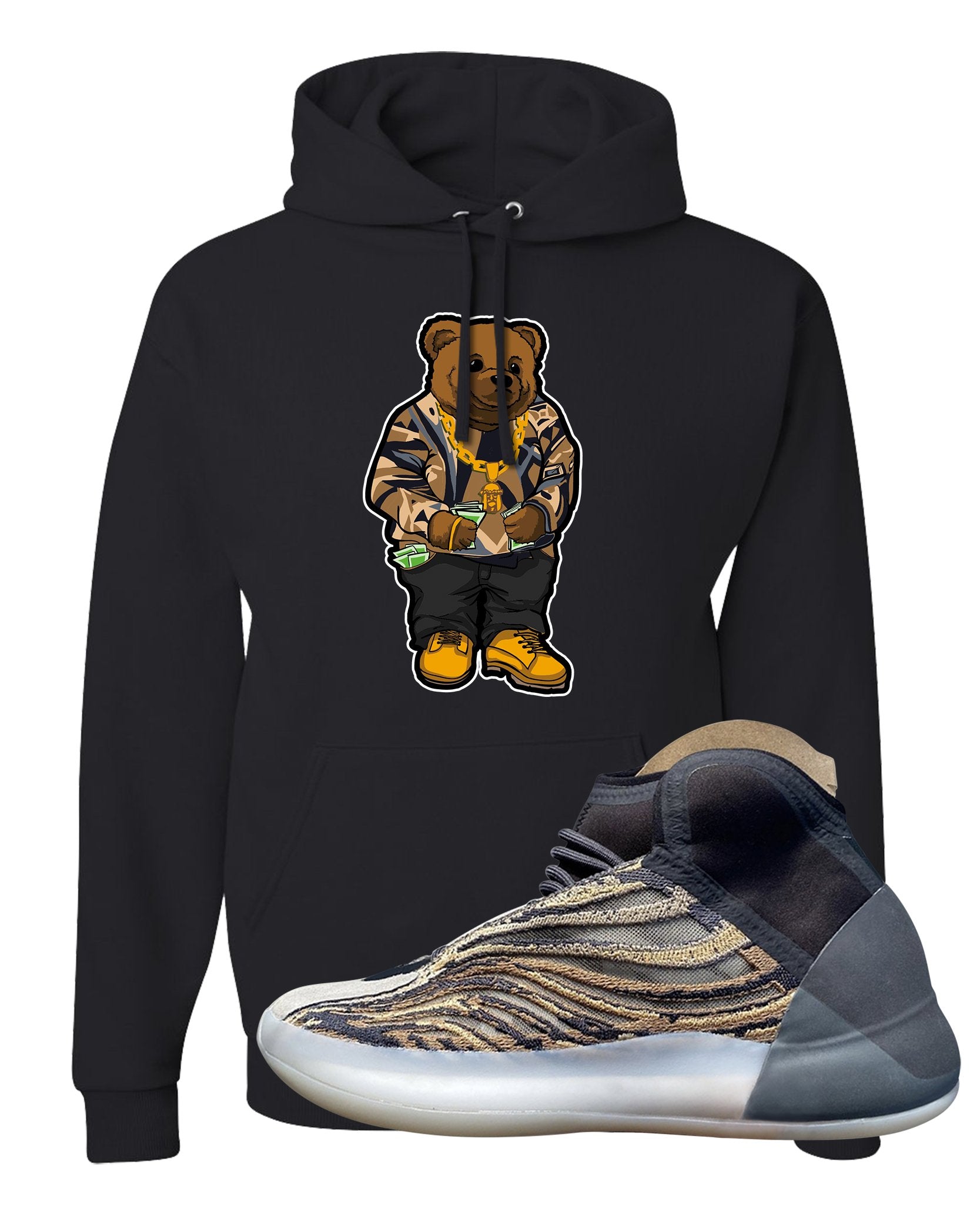 Amber Tint Quantums Hoodie | Sweater Bear, Black