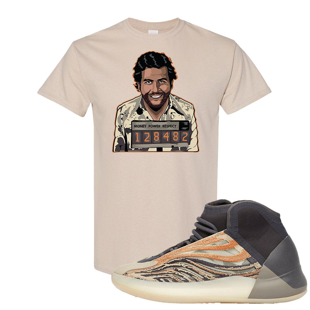 Yeezy Quantum Flash Orange T Shirt | Escobar Illustration, Sand