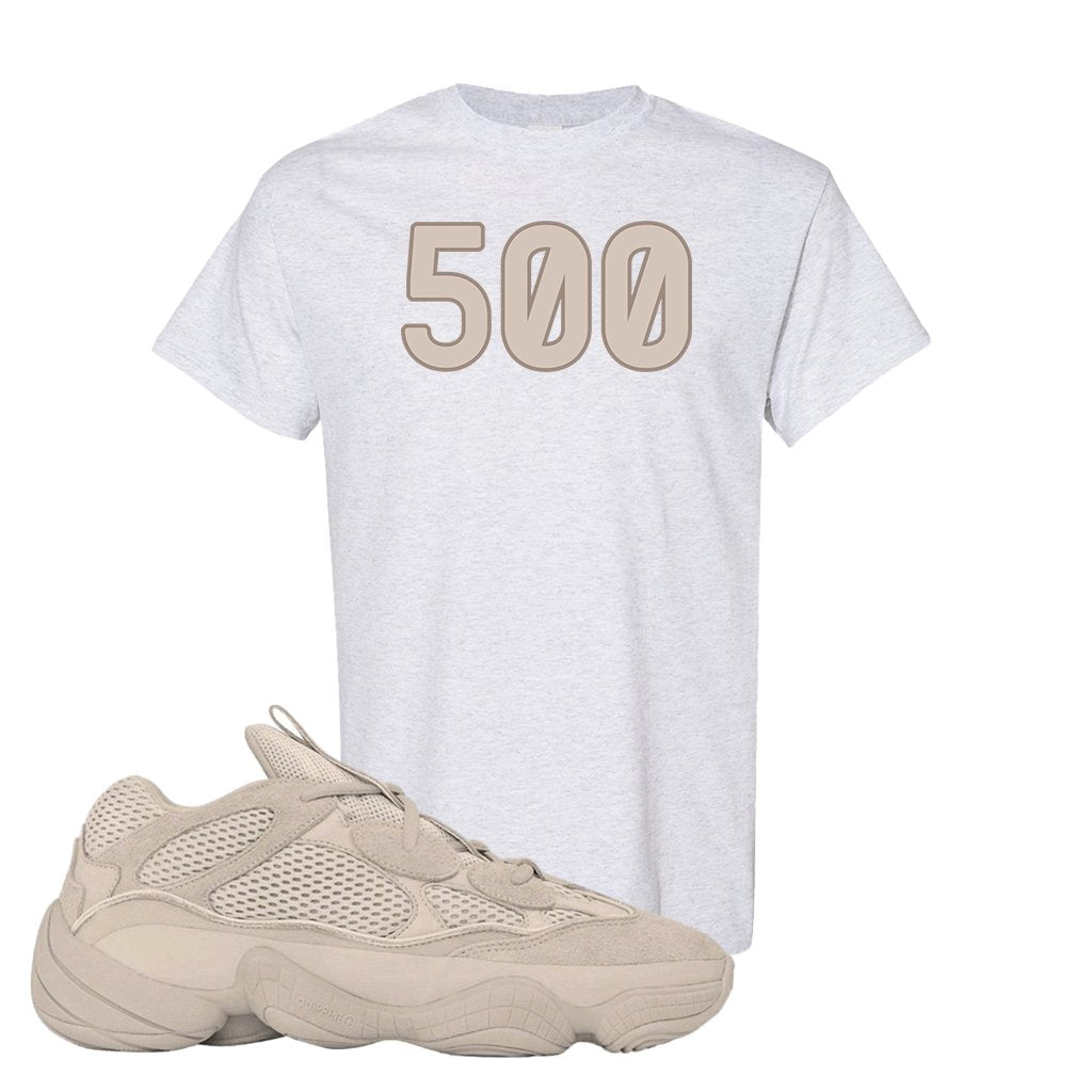 Yeezy 500 Taupe Light T Shirt | 500, Ash