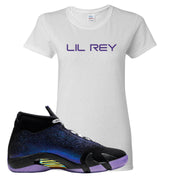 Doernbecher 14s Womens T Shirt | Lil Rey, White