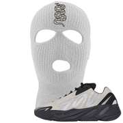 MNVN Bone 700s Ski Mask | Coiled Snake, White