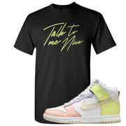 Cashmere High Dunks T Shirt | Talk To Me Nice, Black