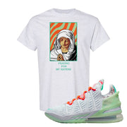 GOAT Bron 18s T Shirt | God Told Me, Ash