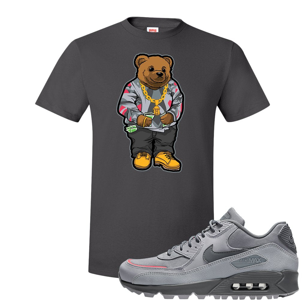 Wolf Grey Surplus 90s T Shirt | Sweater Bear, Smoke Grey