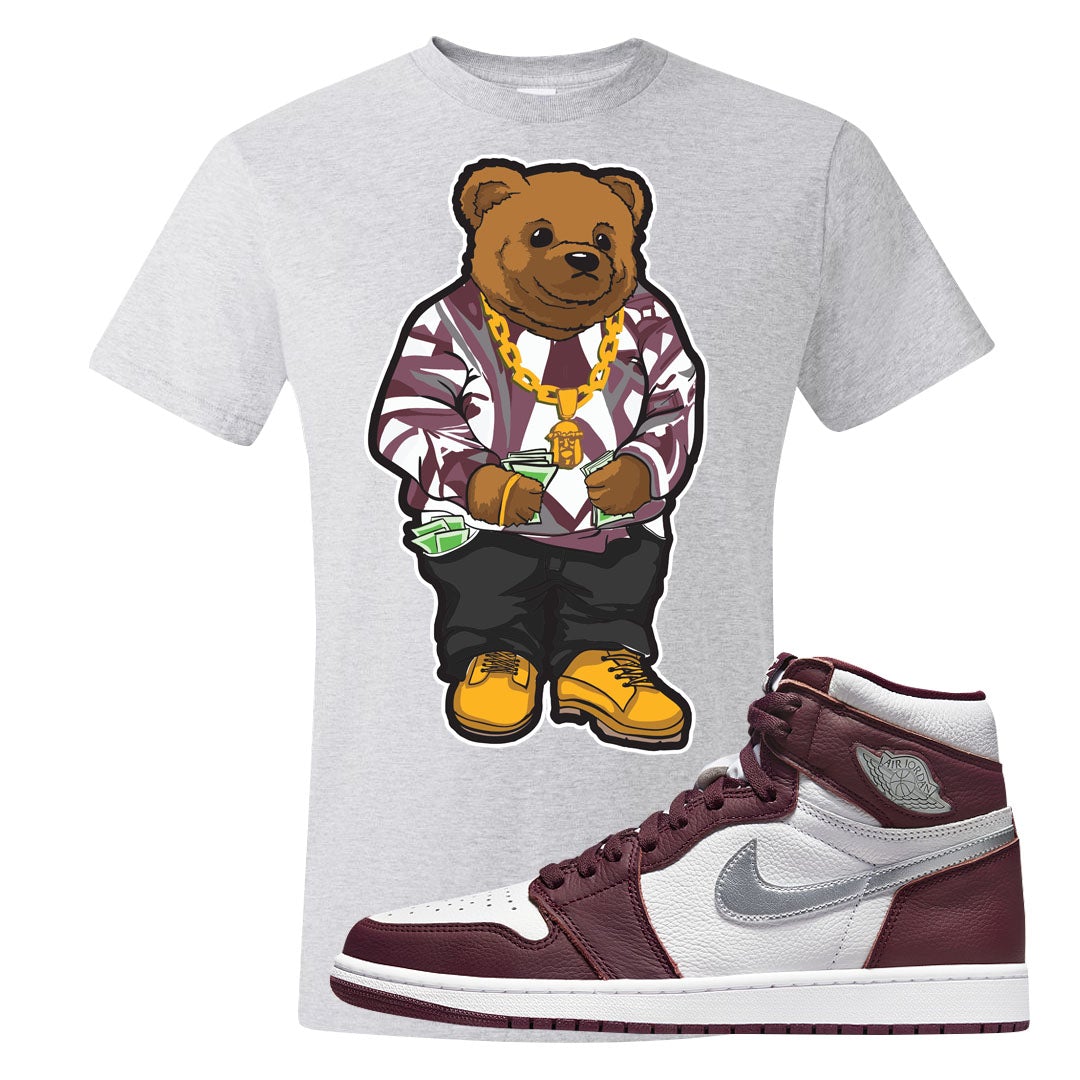 Bordeaux 1s T Shirt | Sweater Bear, Ash