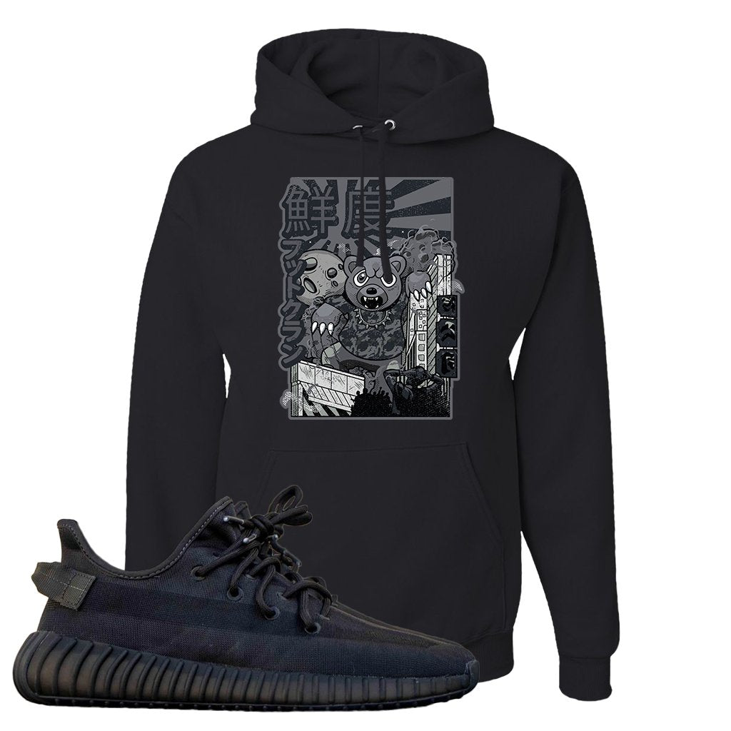 Yeezy Boost 350 v2 Mono Cinder Hoodie | Attack Of The Bear, Black