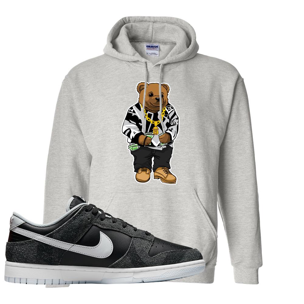 Zebra Low Dunks Hoodie | Sweater Bear, Ash