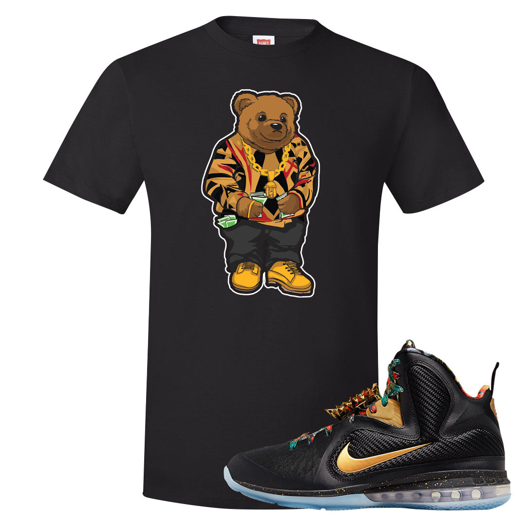 Throne Watch Bron 9s T Shirt | Sweater Bear, Black