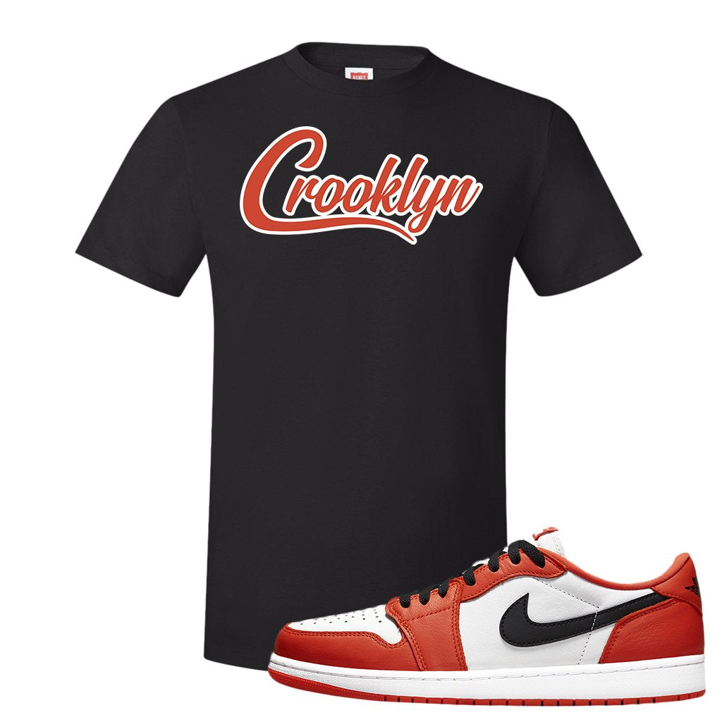 Starfish OG Low 1s T Shirt | Crooklyn, Black