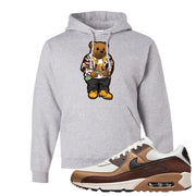 Air Max 90 Dark Driftwood Hoodie | Sweater Bear, Ash