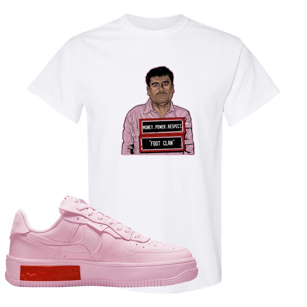 Air Force 1 Low Fontanka T Shirt | El Chapo Illustration, White